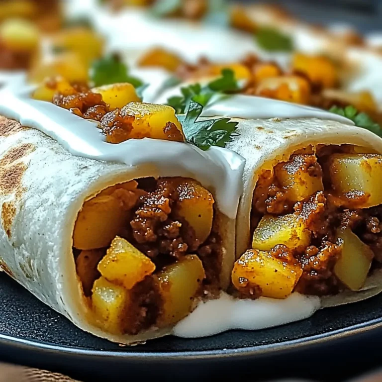 Cheesy Potato Burritos