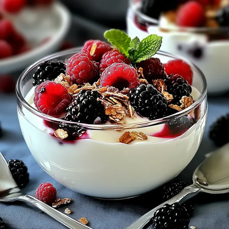 Greek Yogurt Berry Delight