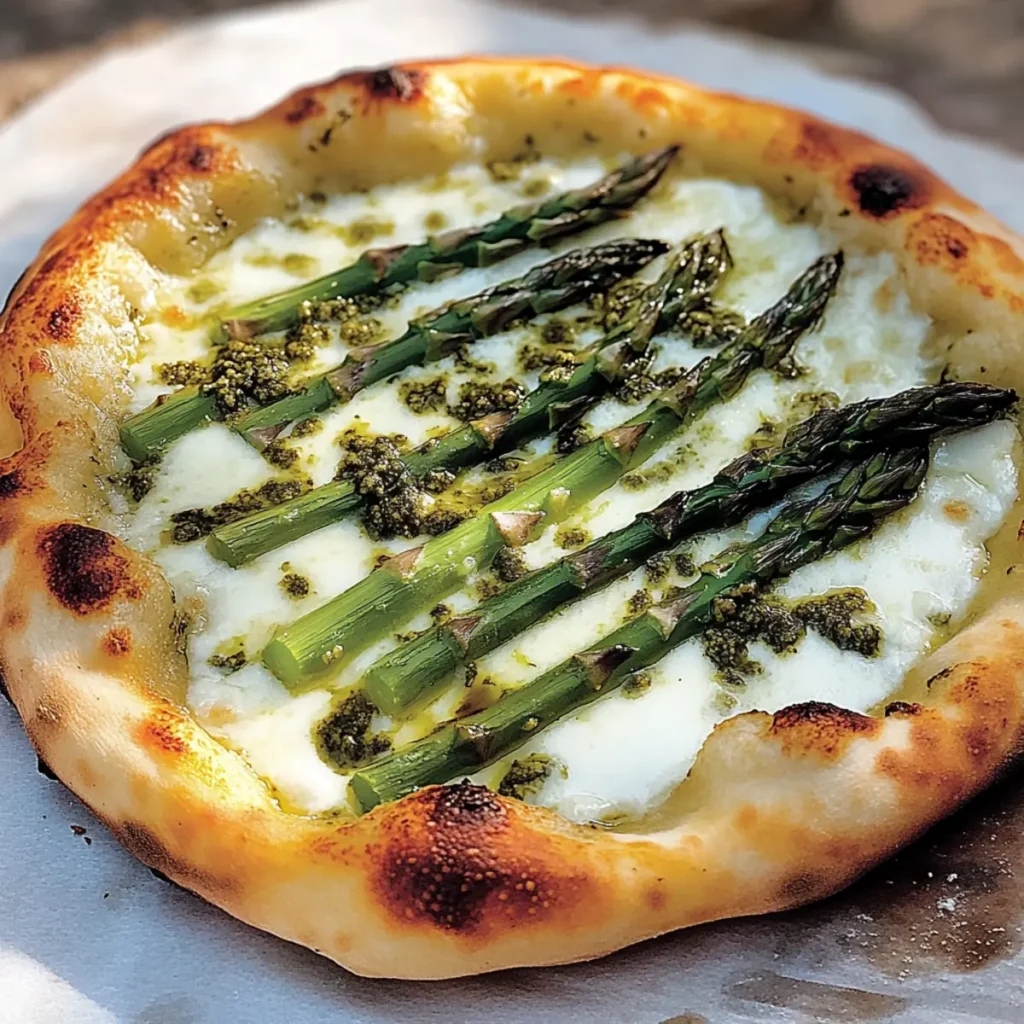 Asparagus Pizza