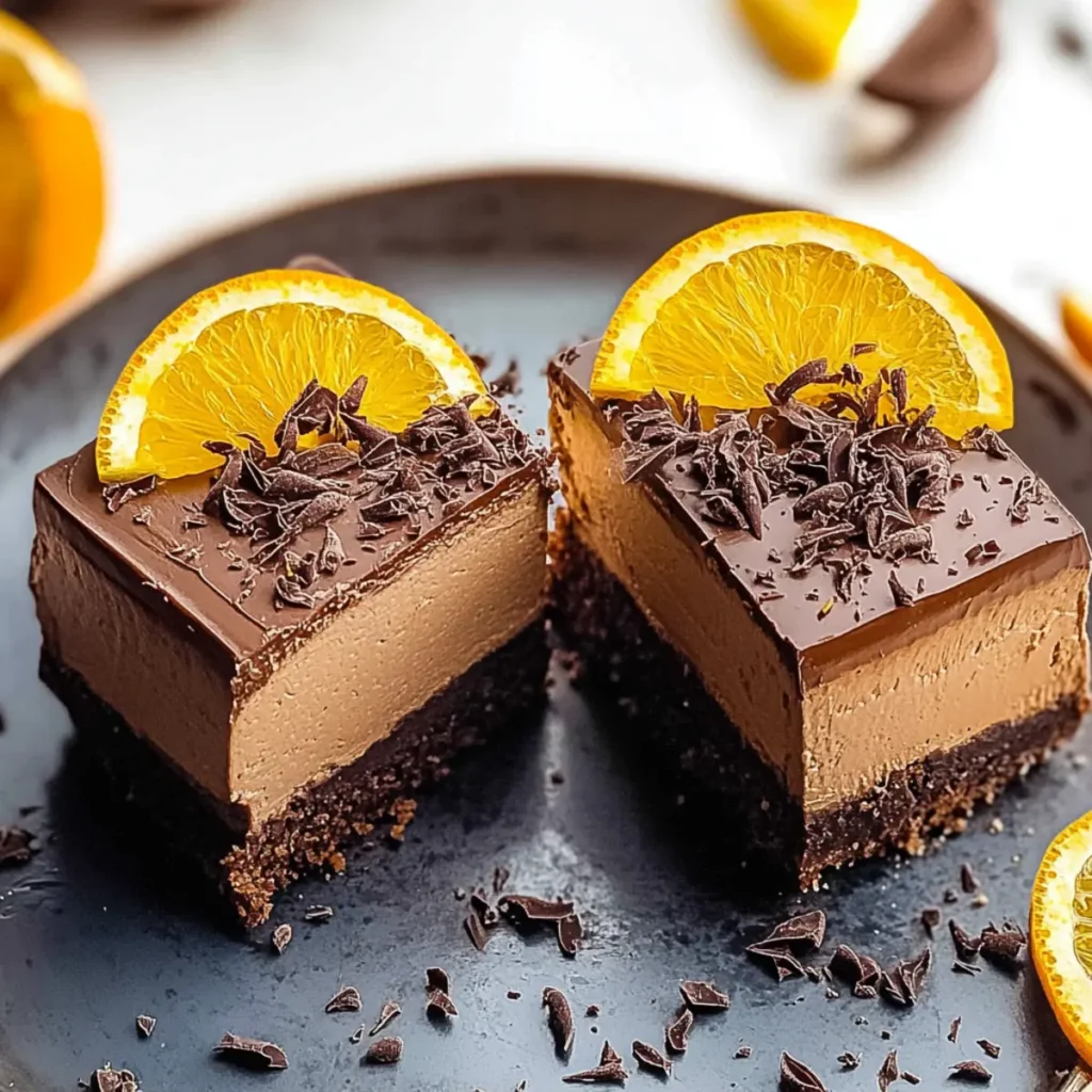 Chocolate Orange Cheesecake