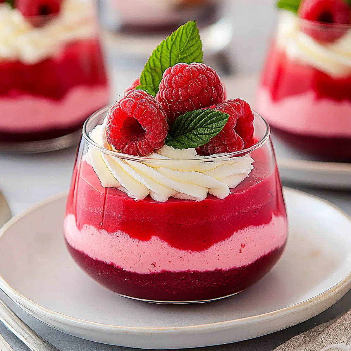 Raspberry Mousse