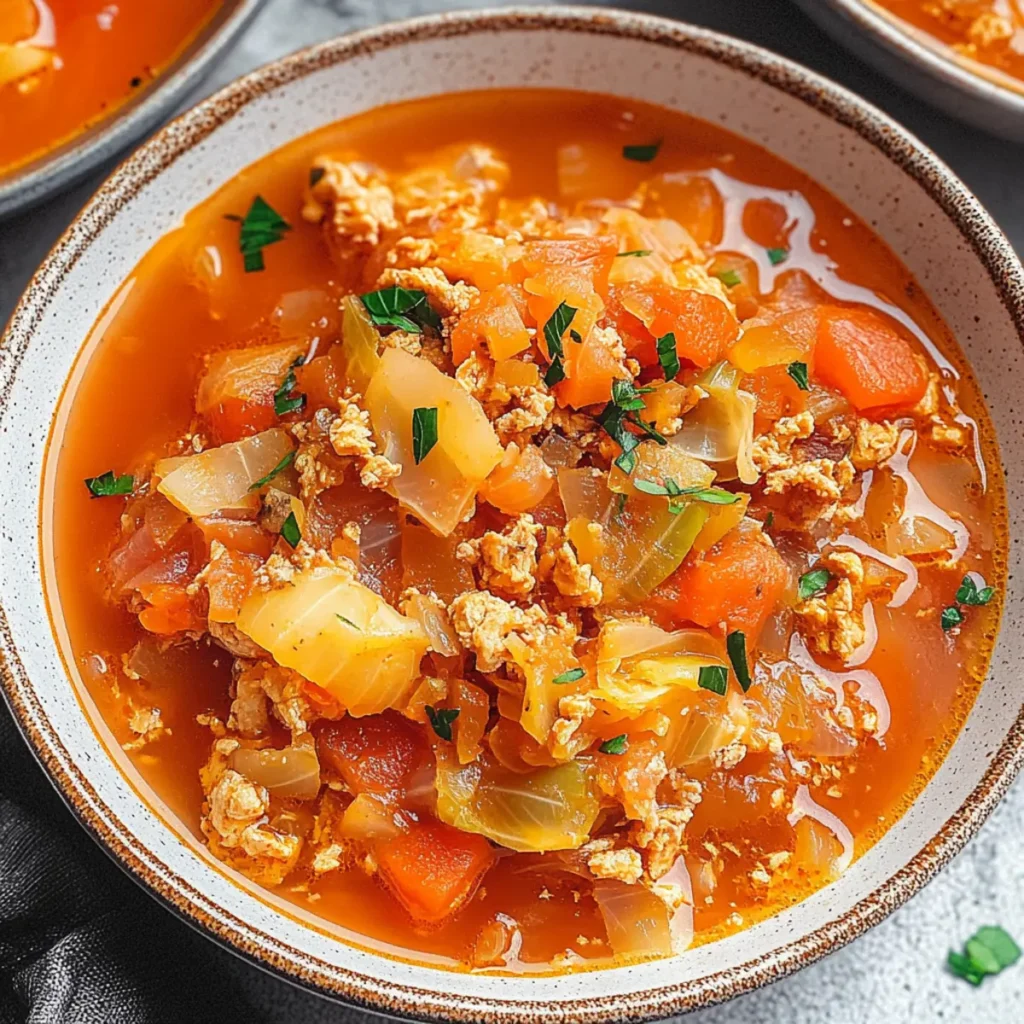 Cabbage Roll Soup
