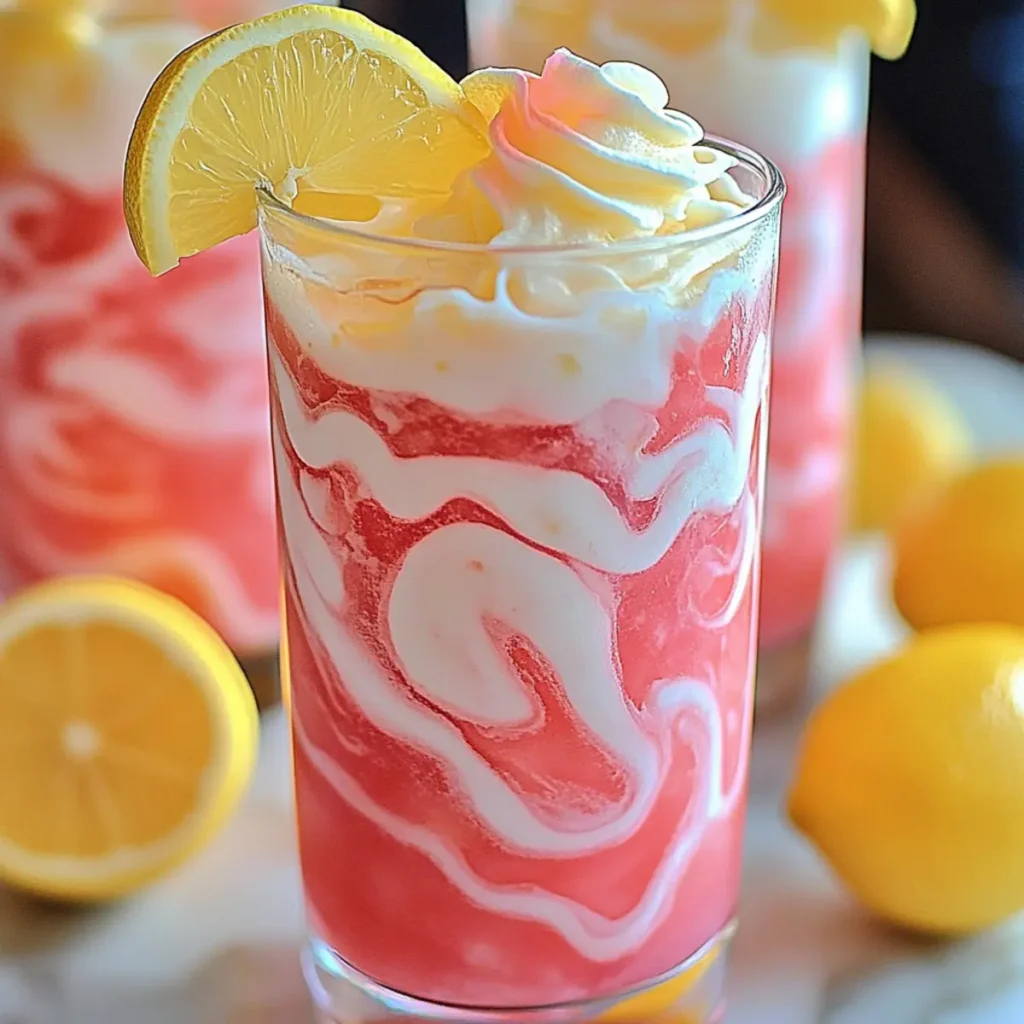 Refreshing Pink Lemonade Drink