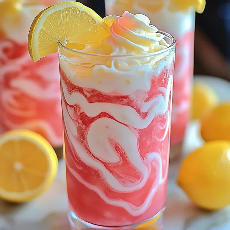 Refreshing Pink Lemonade Drink