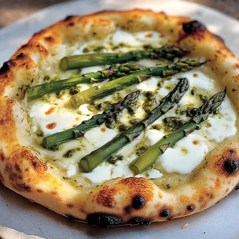 Asparagus Pizza