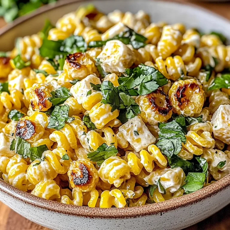 Street Corn Pasta Salad