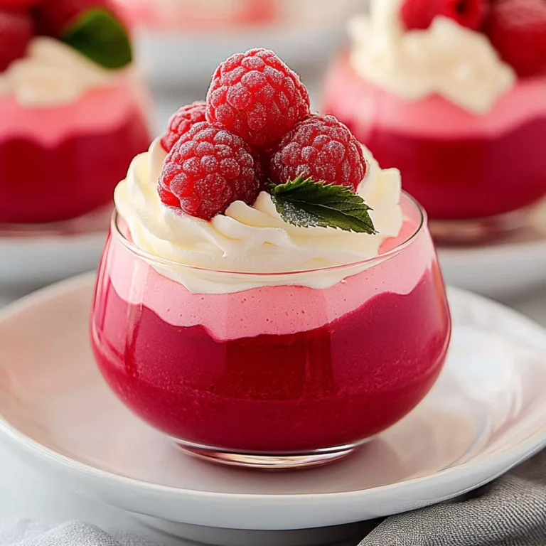 Raspberry Mousse