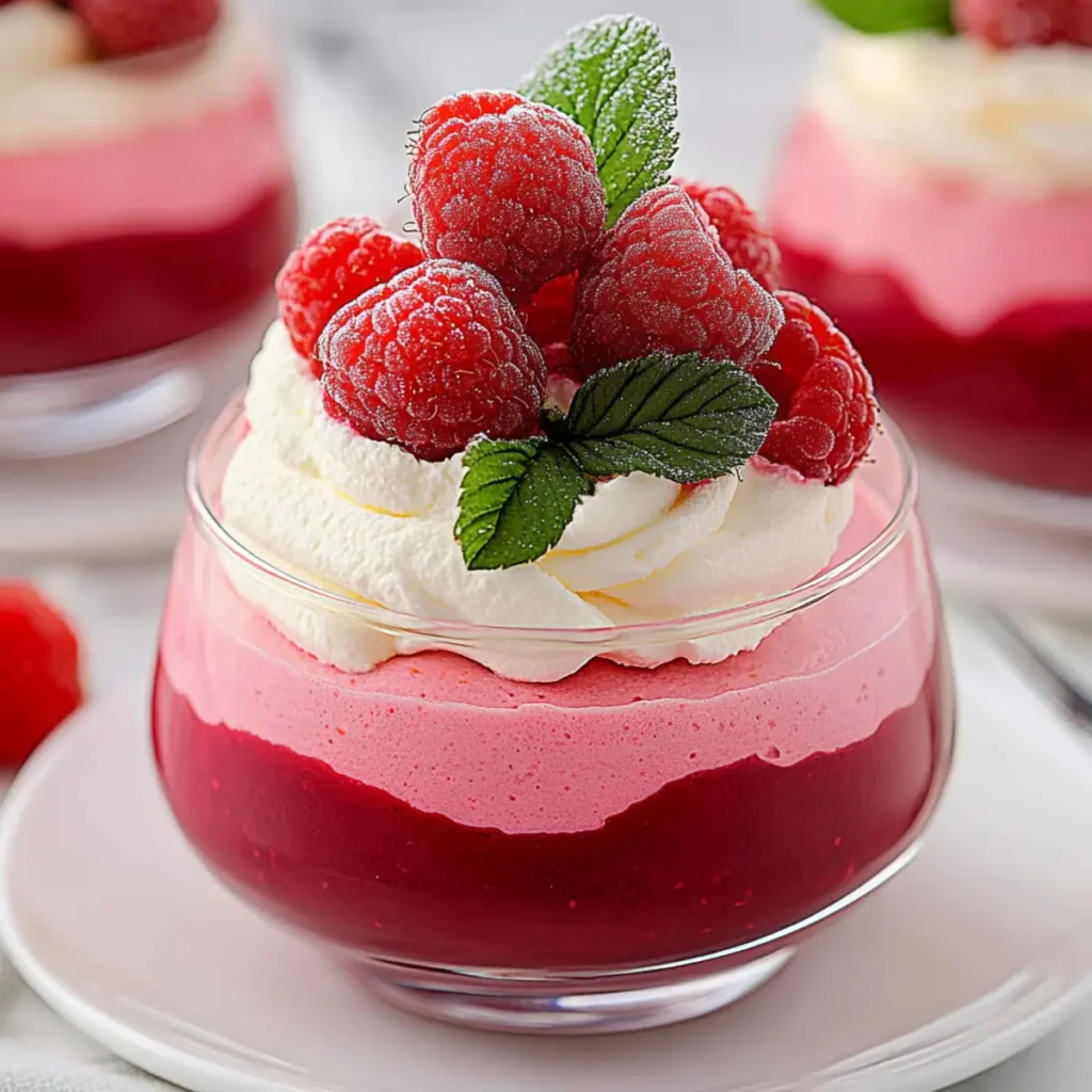 Raspberry Mousse