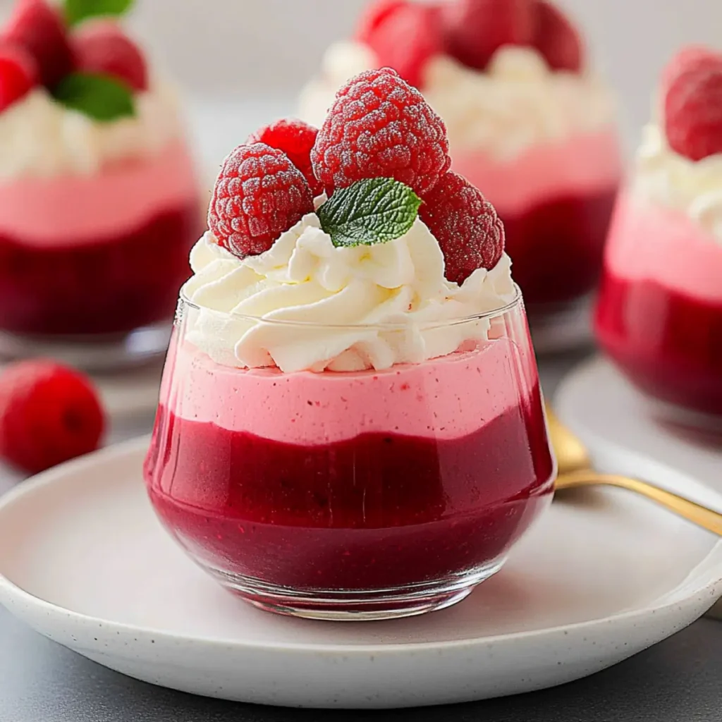 Raspberry Mousse