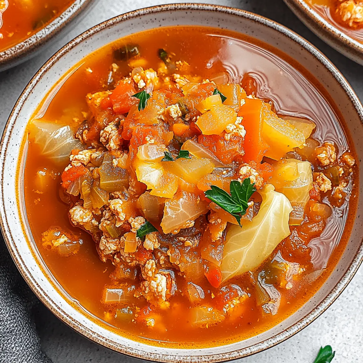 Cabbage Roll Soup