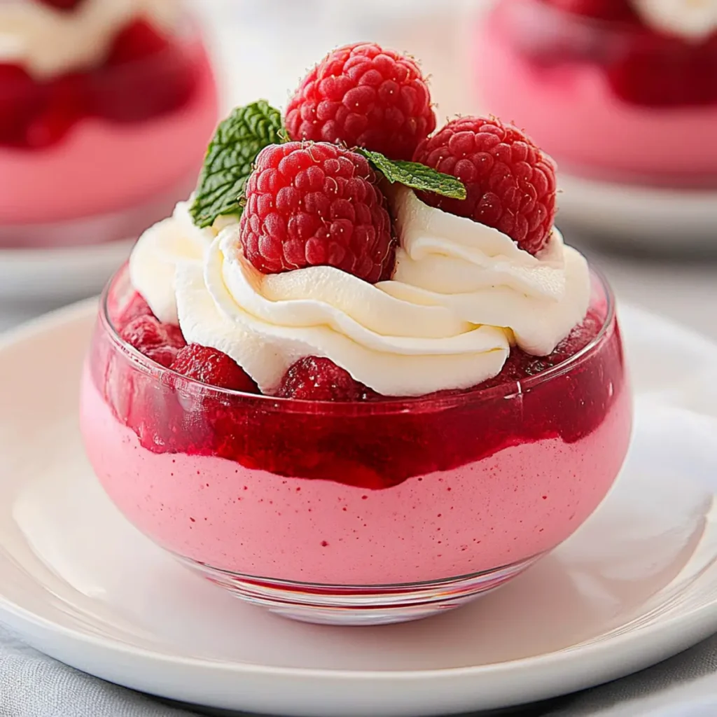 Raspberry Mousse