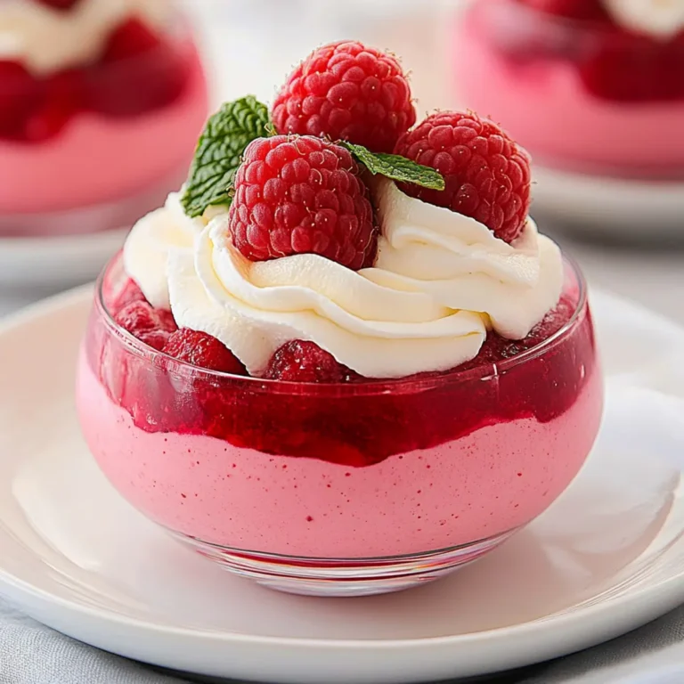 Raspberry Mousse