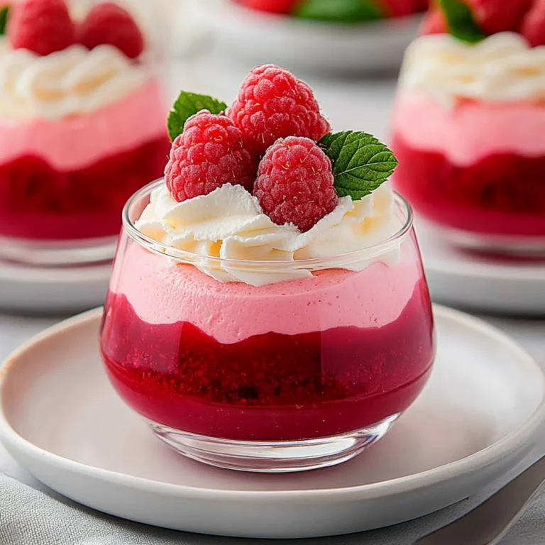 Raspberry Mousse