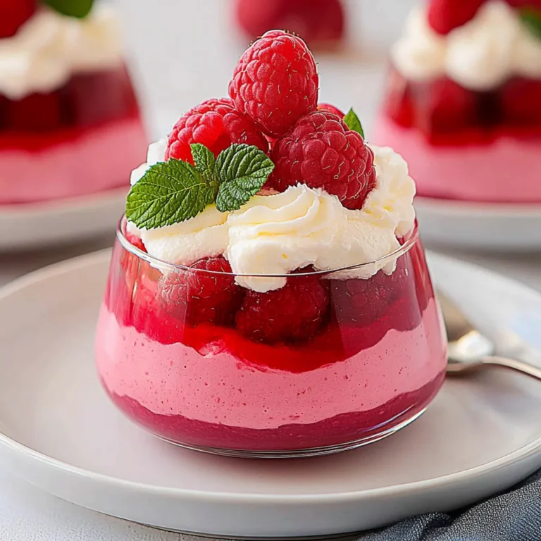 Raspberry Mousse