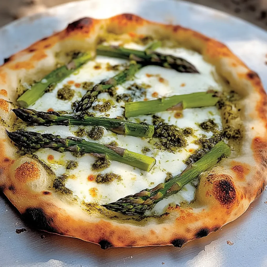 Asparagus Pizza