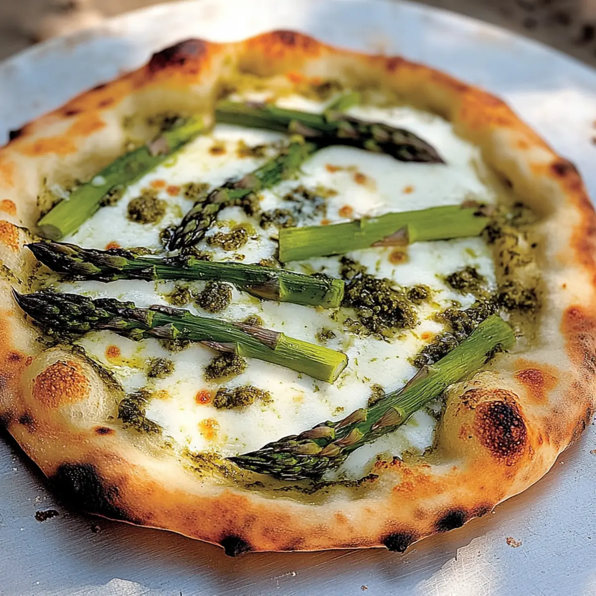 Asparagus Pizza