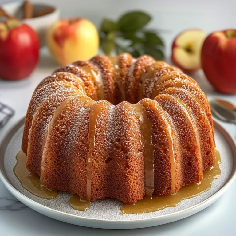 Apple Cider Bundt Cake: Cozy Fall Flavor Awaits!