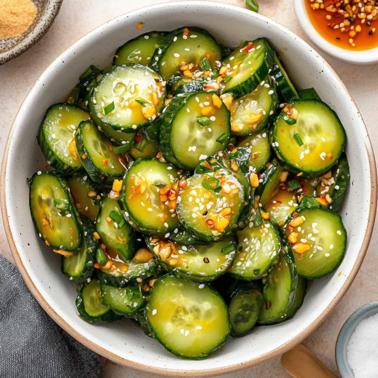 Asian Cucumber Salad: Refreshing and Crunchy Delight