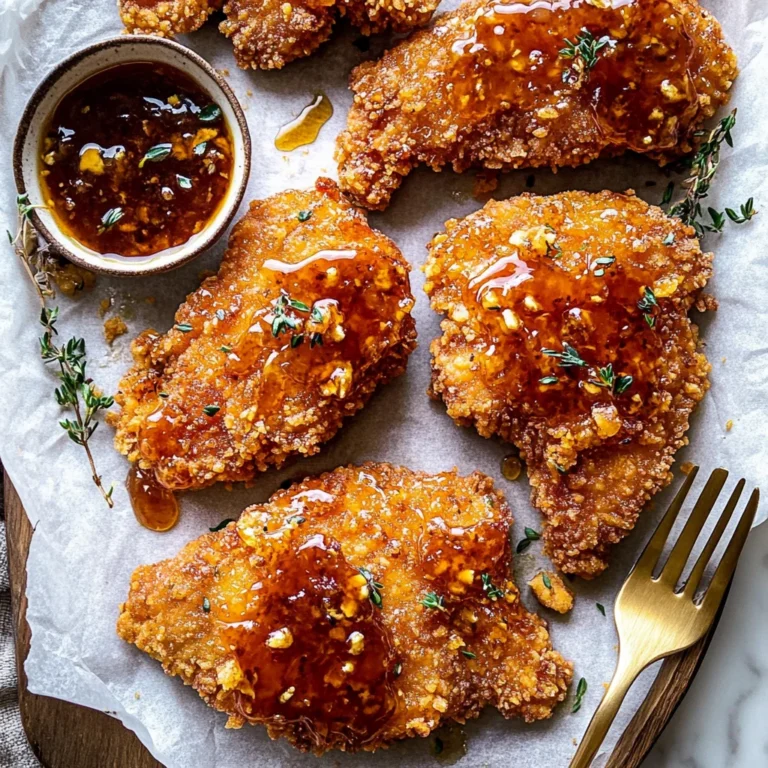 Baked Crunchy Hot Honey Chicken: A Sweet Sensation