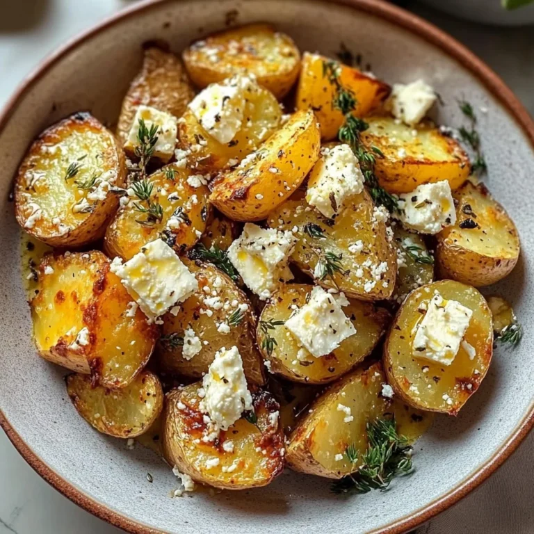 Baked Feta Potatoes: Creamy, Melty Goodness at Home