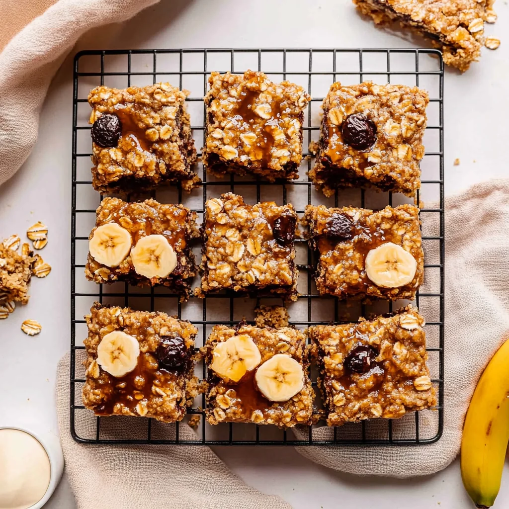 Banana Oatmeal Bars: Guilt-Free and Deliciously Chewy