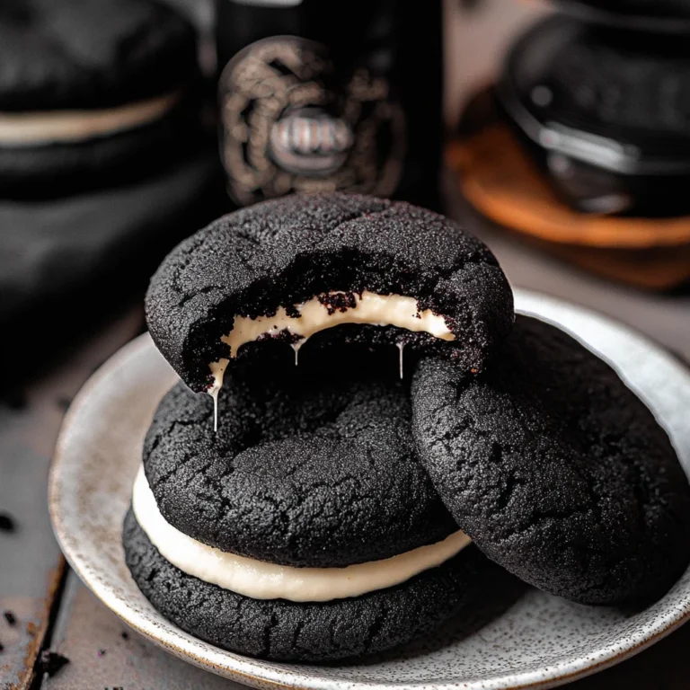 Black Velvet Cheesecake Cookies: Decadent and Chewy Delight