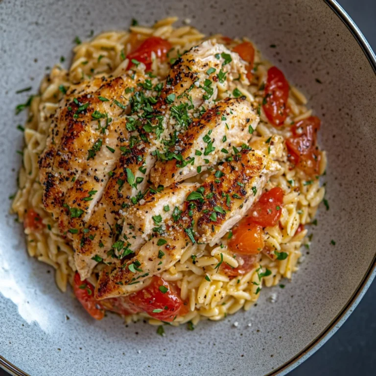 Boursin Orzo with Chicken: Creamy and Comforting Delight