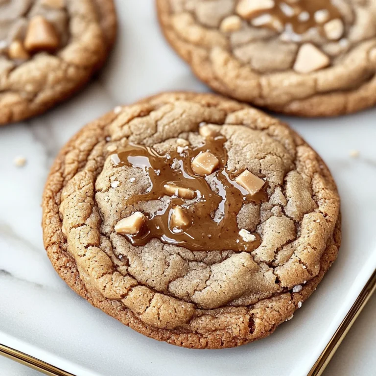 Brown Butter Coffee Toffee Cookies: Irresistibly Decadent