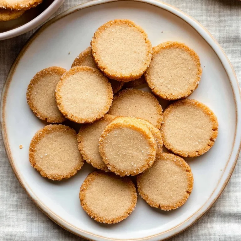 Brown Sugar Shortbread Cookies: Irresistibly Buttery Delight