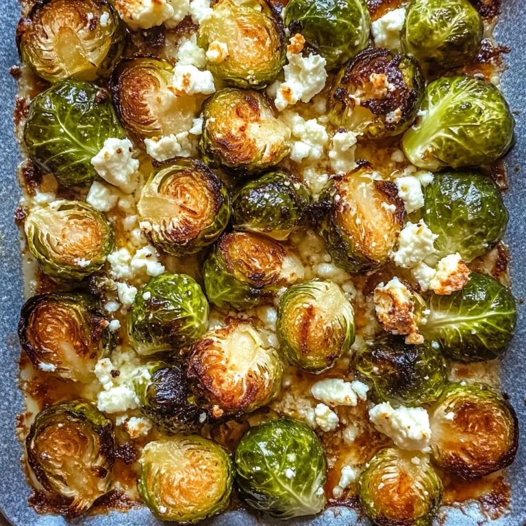 Brussels Sprouts with Feta: A Flavorful Adventure Awaits