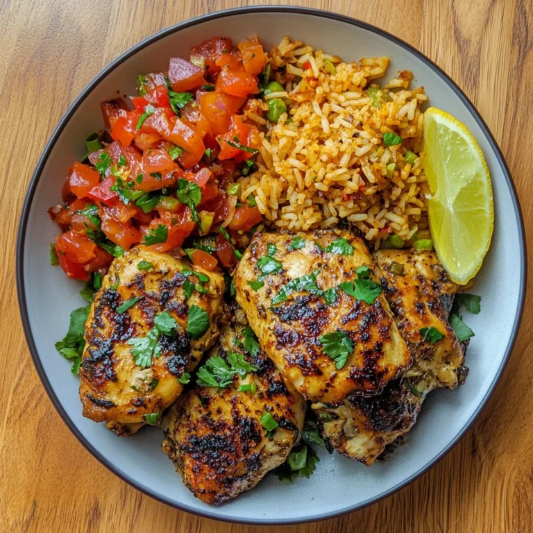 Caribbean Chicken and Spiced Rice: A Flavorful Escape
