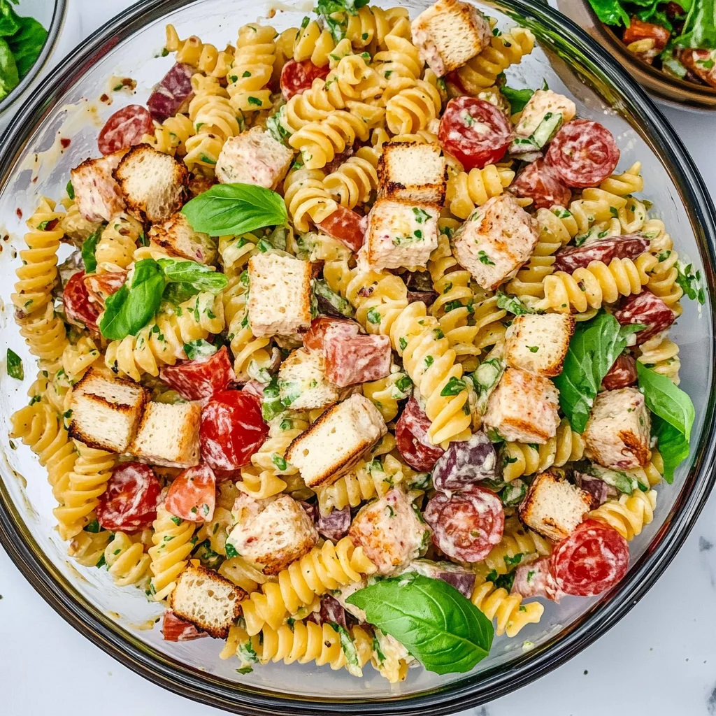 Club Sandwich Pasta Salad: A Fun Twist on Comfort Food