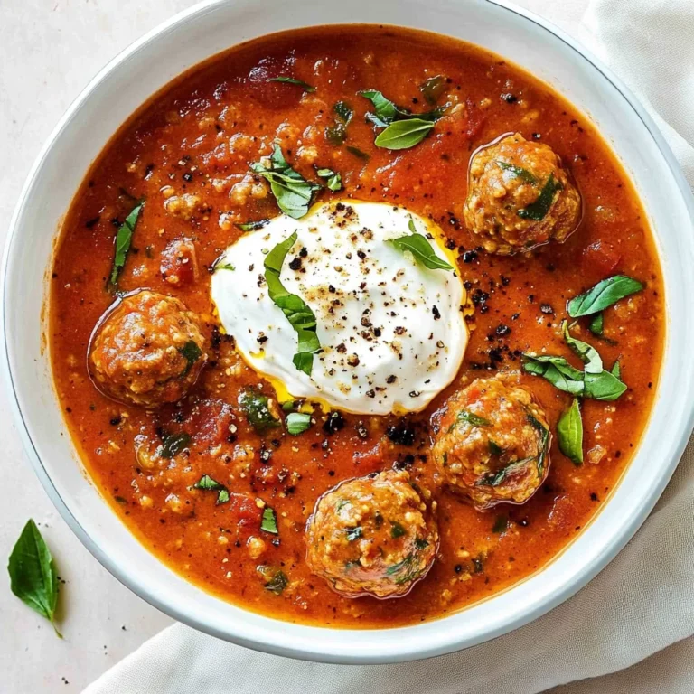 Creamy Italian Meatball Soup: A Cozy Comfort Bowl