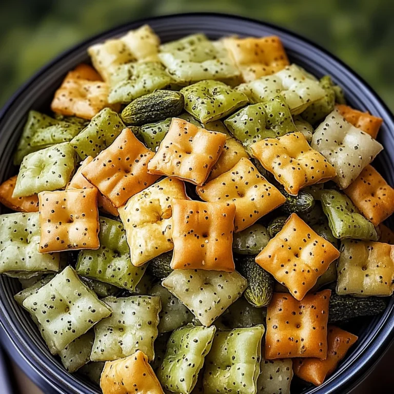 Dill Pickle Chex Mix: A Tangy Snack Sensation You’ll Love