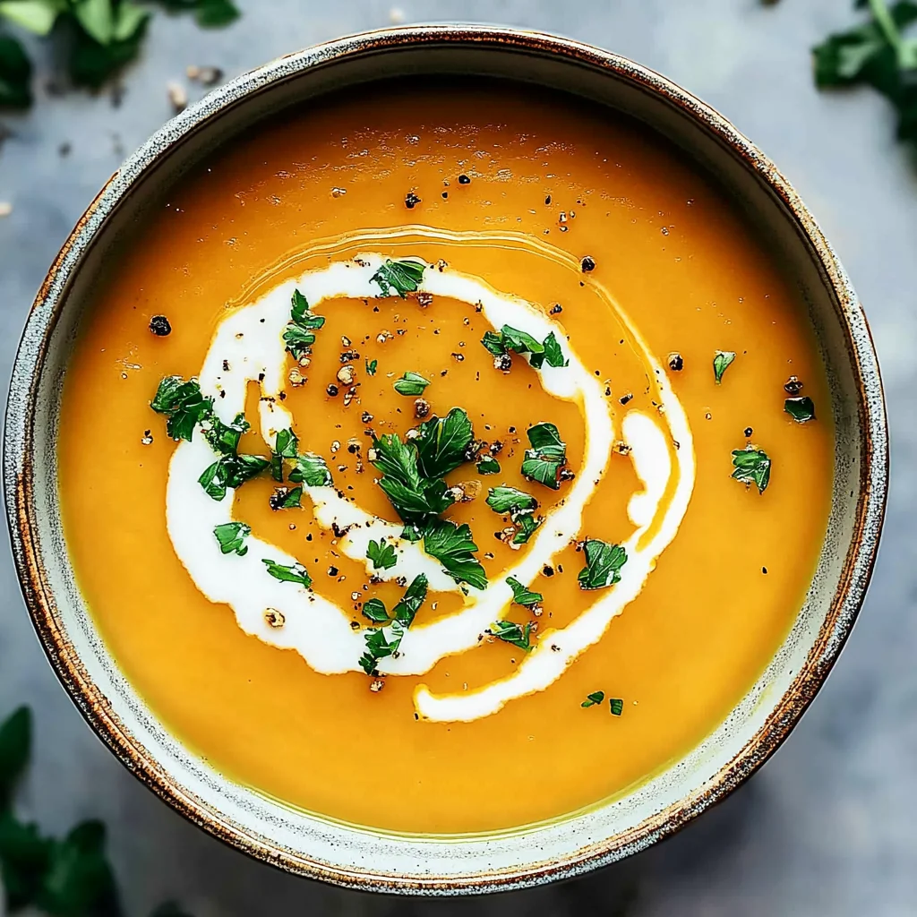 Easy Butternut Squash and Sweet Potato Soup: Cozy Delight