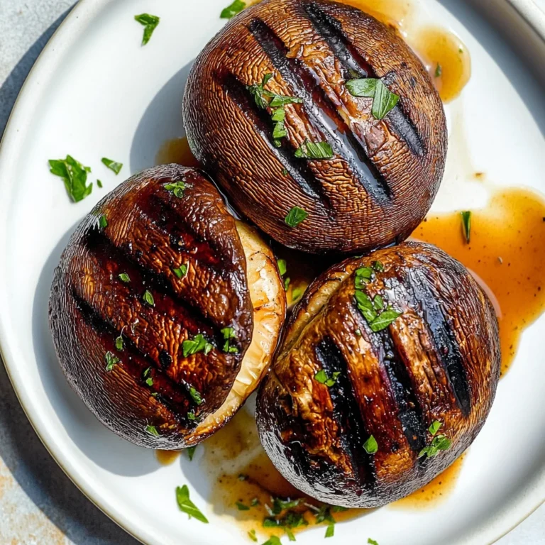 Grilled Portobello Mushrooms: Smoky and Satisfying Delight