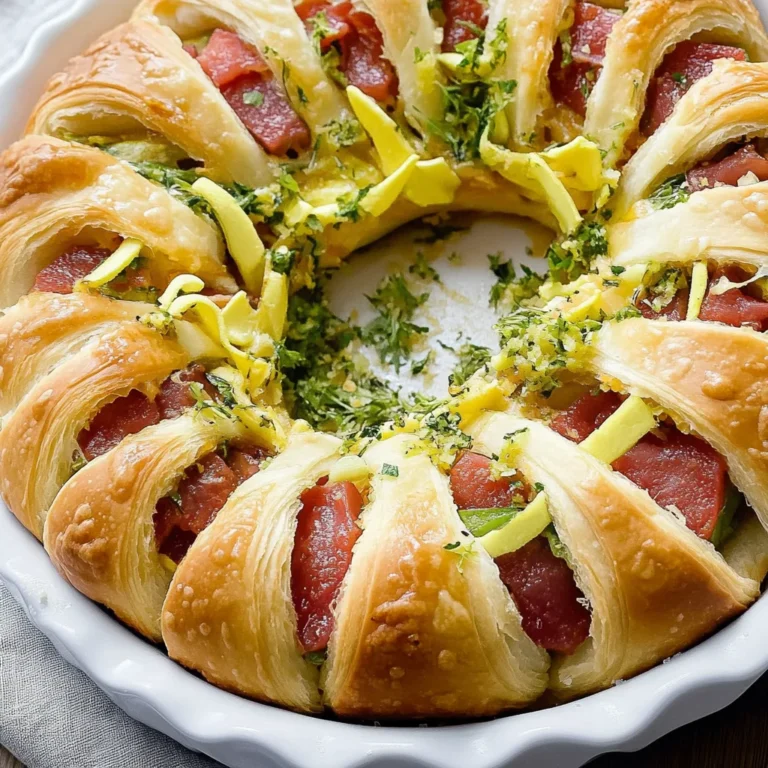 Italian Crescent Roll Sandwich Bake: Easy Party Favorite