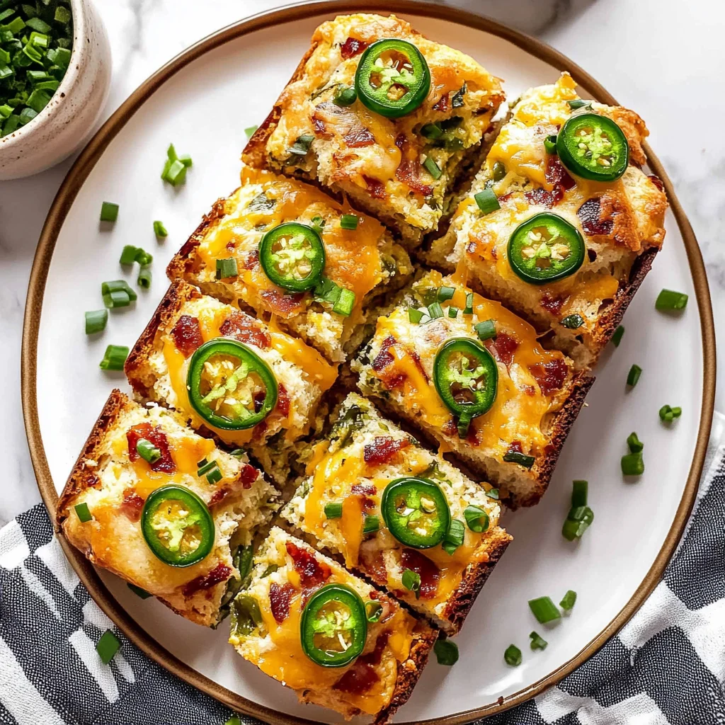 Jalapeño Popper Bread: Gooey and Irresistible Delight