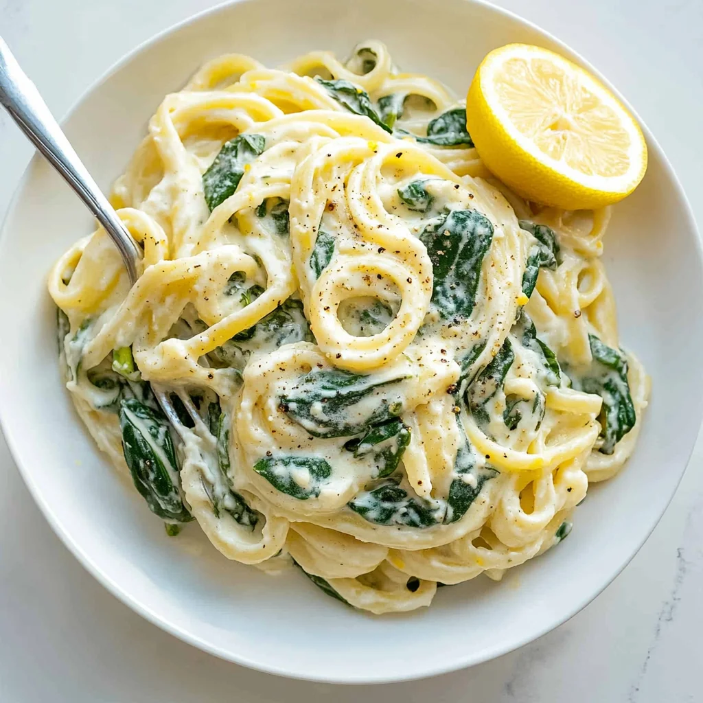 Lemon Ricotta Pasta & Spinach: A Creamy Delight to Savor