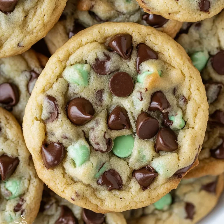 Mint Chocolate Chip Cookies: A Flavor Explosion Awaits