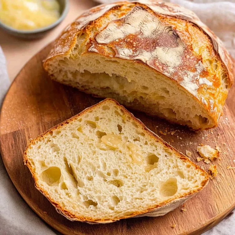 No Knead Italian Artisan Bread: Effortlessly Delicious