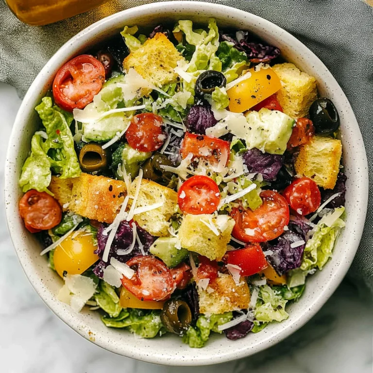 Olive Garden Salad: Fresh and Flavorful at Home
