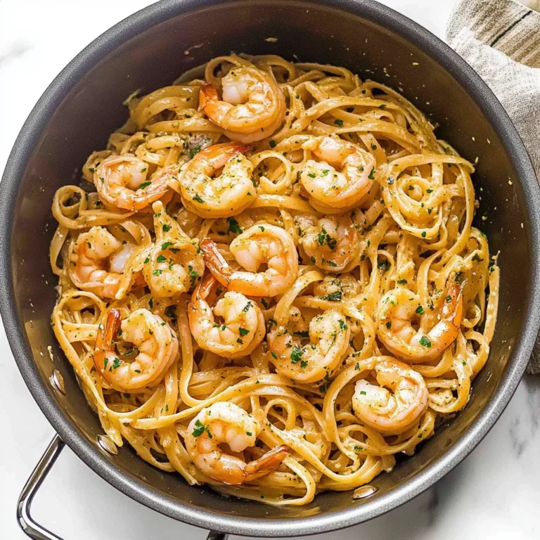 One-Pot Garlic Butter Shrimp Pasta: Creamy and Irresistible