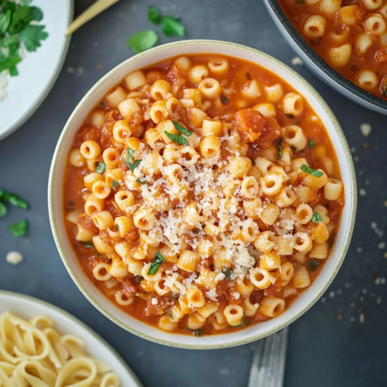 Pasta Fagioli Recipe: Comforting and Flavor-Packed Delight