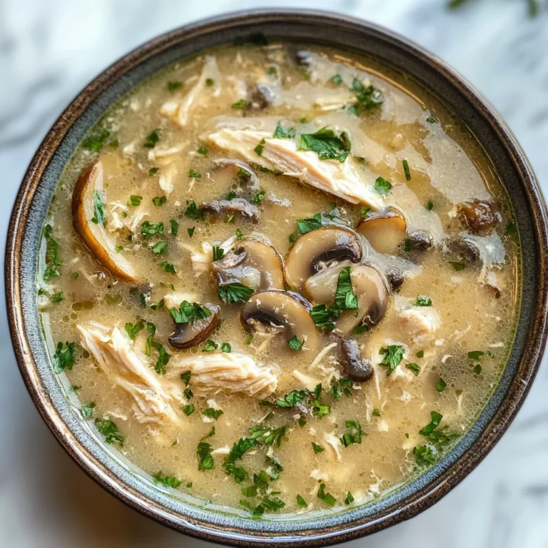 Rotisserie Chicken Mushroom Soup: Cozy Comfort in a Bowl