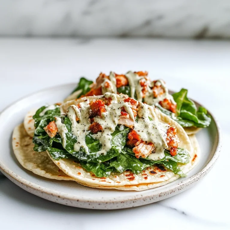 Smash Chicken Caesar Tacos: Taco Night Game Changer