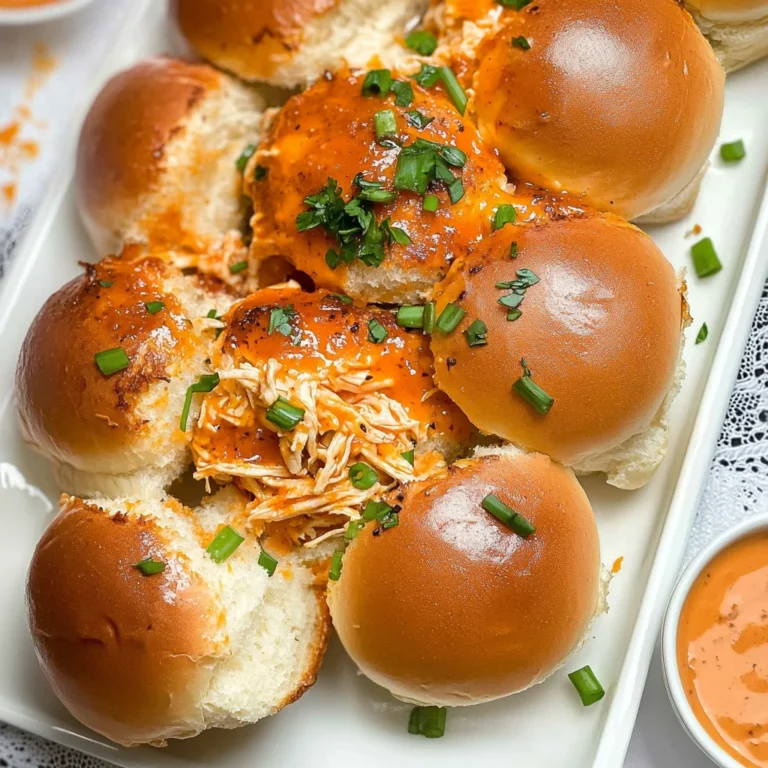 Spicy Buffalo Chicken Sliders: Game Day Magic at Home