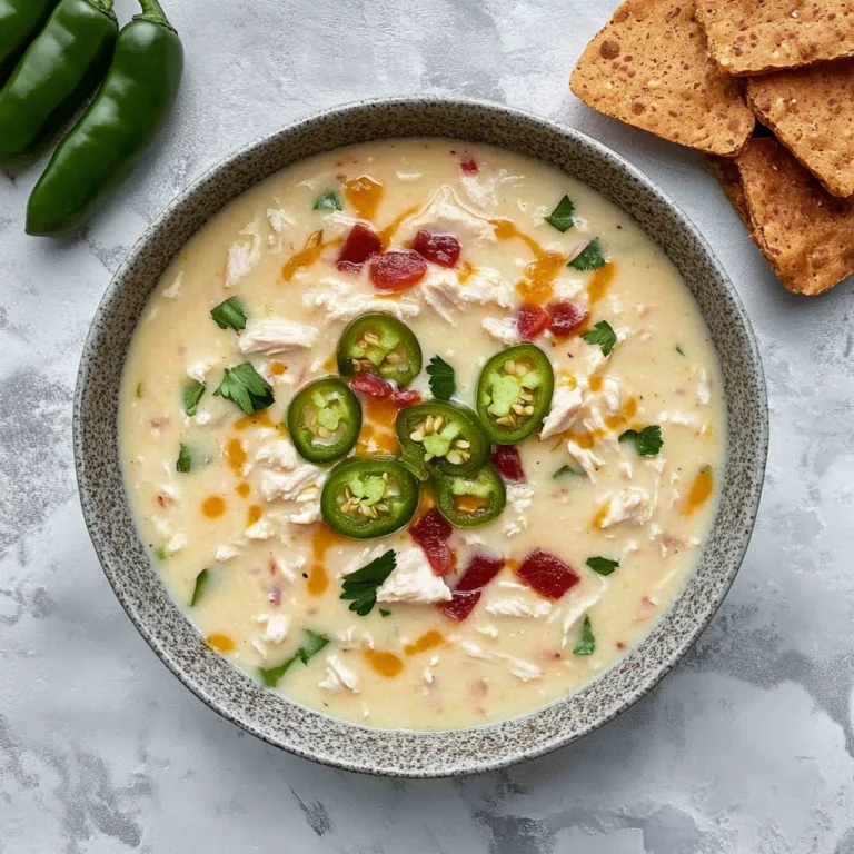 Spicy Jalapeño Popper Chicken Soup: Creamy and Zesty Bliss