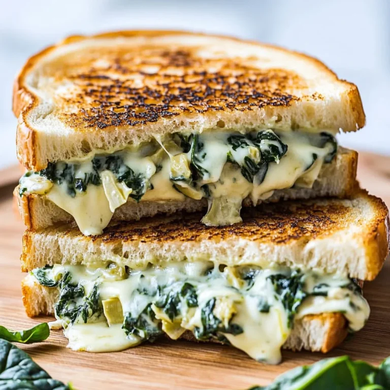 Spinach Artichoke Grilled Cheese Recipe: Gooey Goodness A…