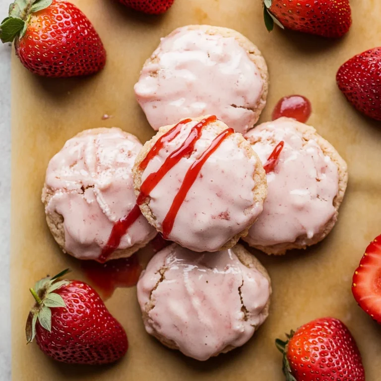 Strawberry Cookies: Chewy and Deliciously Sweet Treats